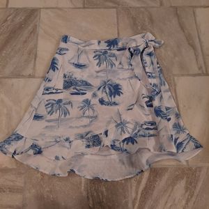 Show Me Your Mumu Roam Ruffle Skirt size small